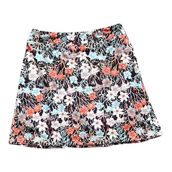 Jack Smith Pants - Jack Smith Athletic Skort Womens Medium Floral Tennis Golf Pull On Stretch